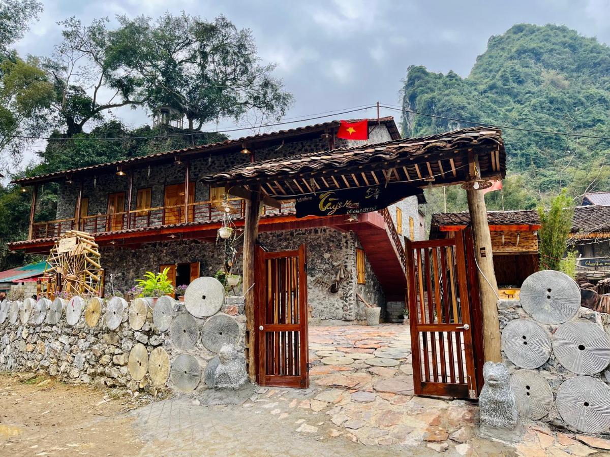 Tay Homestay Lang Da Co Khuoi Ky- Ban Gioc Cao Bang Exterior foto